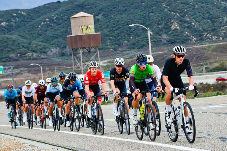 The Rosena Ranch Circuit Race course is fun and challenging with rolling terrain, two hairpin turns and strong winds that come out of the Cajon Pass along the 15 freeway.